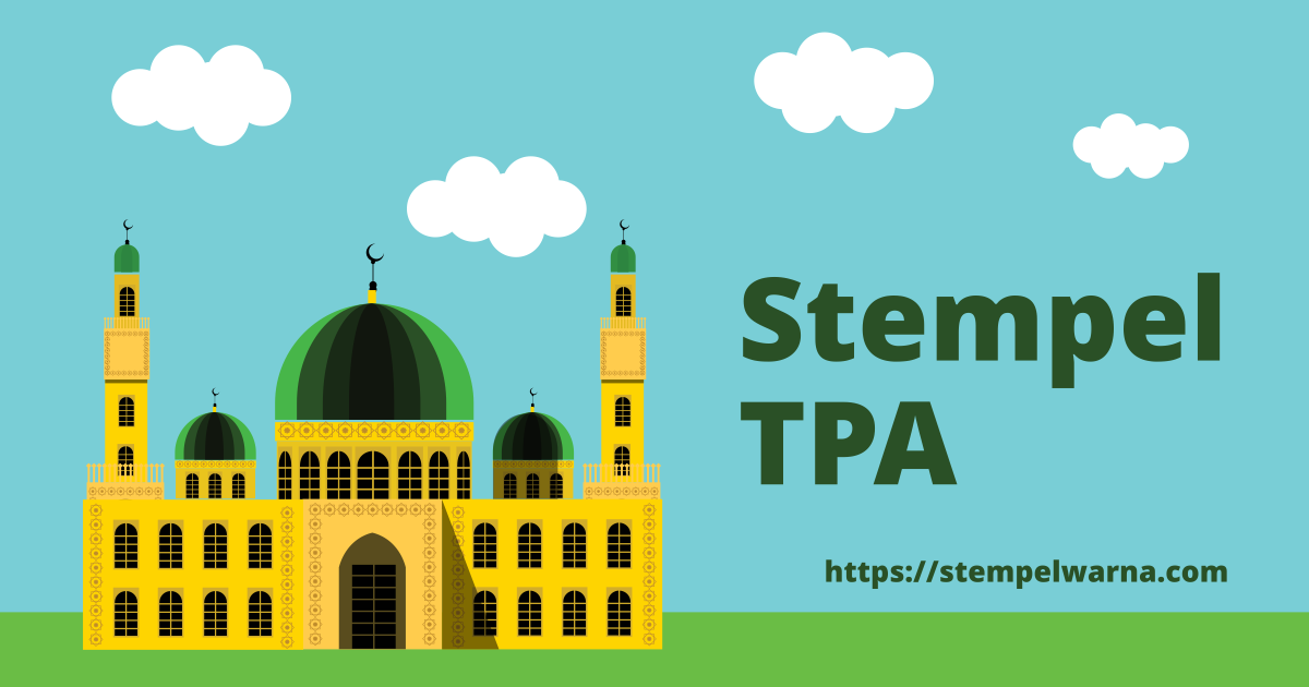 Stempel TPA/TPQ Taman Pendidikan Al Qur'an